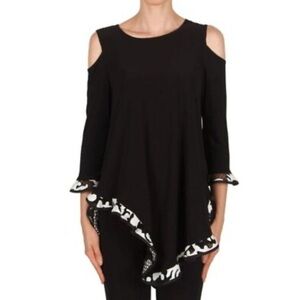 Joseph Ribkoff Elegant Black Tunic